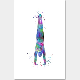 Handstand Posters and Art